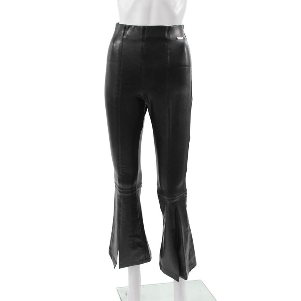 Monnalisa Women Black Ankle Leggings Size S